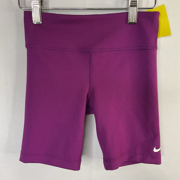 Size 6-7: Nike Purple Bike Shorts NEW w/ Tags