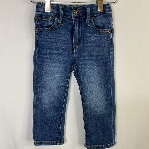 Size 2: Crewcuts Blue Adjustable Waist Jeans