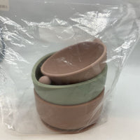 3pc Silicone Bowl Set