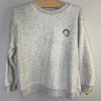 Size 5-6: Zara Heathered Gray 'New Games' Sweatshirt