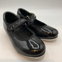Size 9: Stelle Black Velcro Tap Shoes