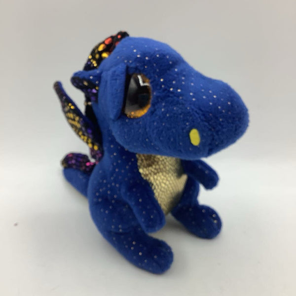 TY Beanie Babies Saffire Dragon Plush