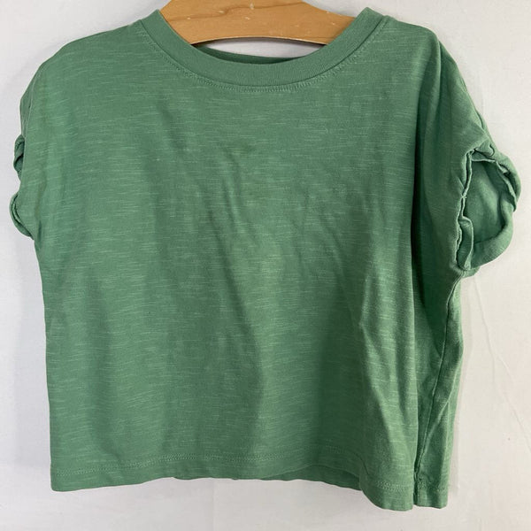 Size 4 (100): Hanna Andersson Heathered Green T-Shirt