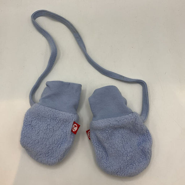 Size OS: Zutano Blue Fleece Mittens