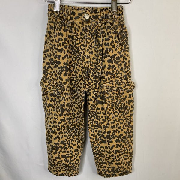 Size 6: Zara Brown/Black Leopard Print Soft Waist Pants