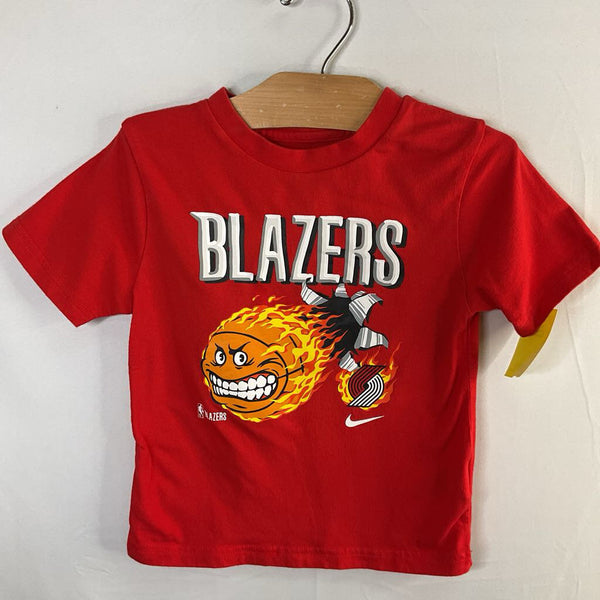 Size 3: Nike Red/Mulit Portland Blazers T-Shirt