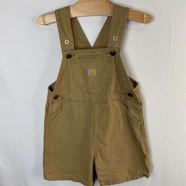Size 3: Carhartt Khaki Shortalls