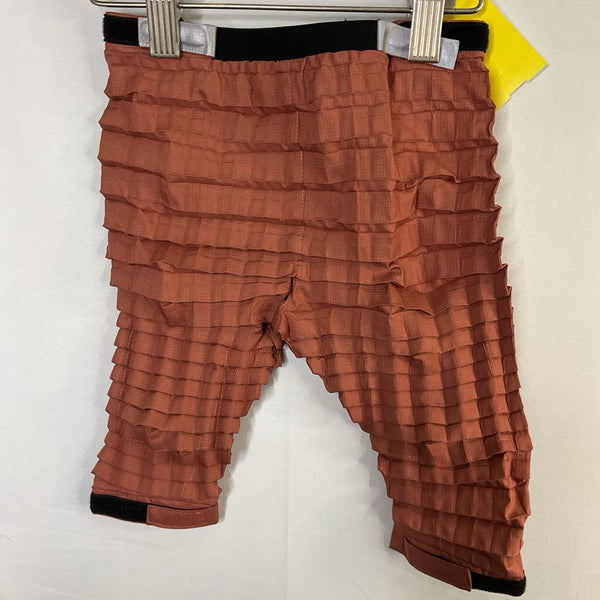 Size 0-12m: Petit Pli Orange Pleated Grow-With-Me Pants