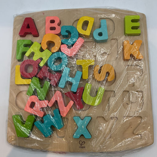 Wooden Alphabet Chunky Puzzle