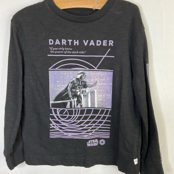 Size 4-5: Gap Black/Purple Darth Vader Long Sleeve Shirt