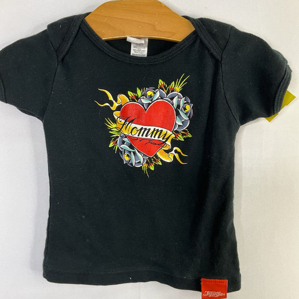 Size 18-24m: Black/Colorful Trad. Mommy T-Shirt REDUCED