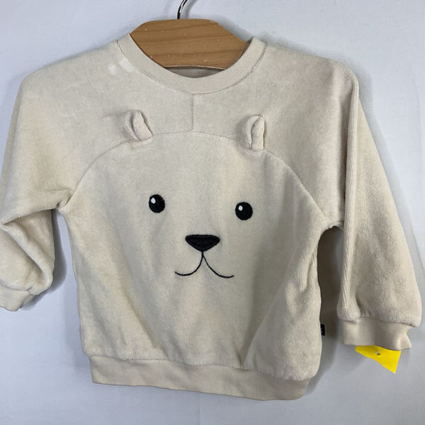 Size18m: Molo Cream Polar Bear Terry Cloth Sweatshirt