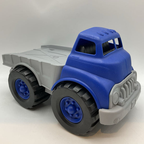 Green Toys Blue/Gray Flatbed Truck AS IS