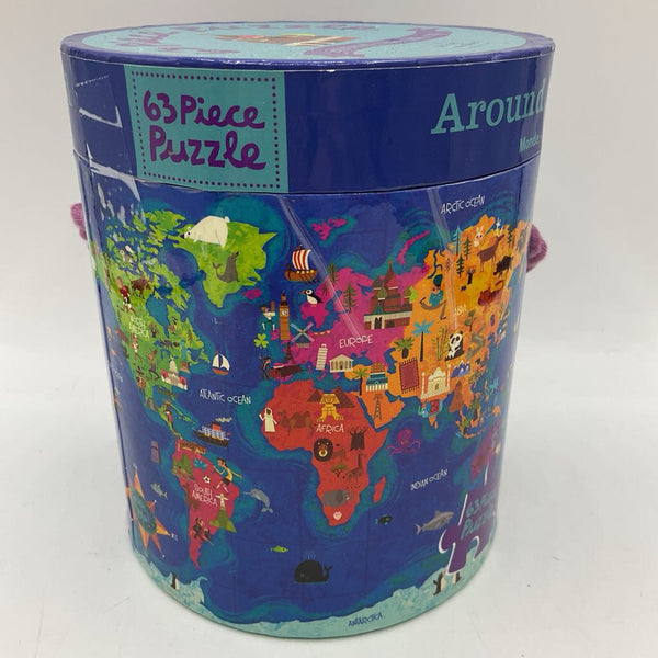 Mudpuppy 63pc Around the World Puzzle