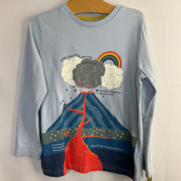 Size 6-7: Boden Blue/Multi Volcano Long Sleeve Shirt REDUCED