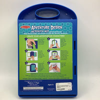 Melissa & Doug Adventure Design Activity Kit AS IS - NO PENCILS