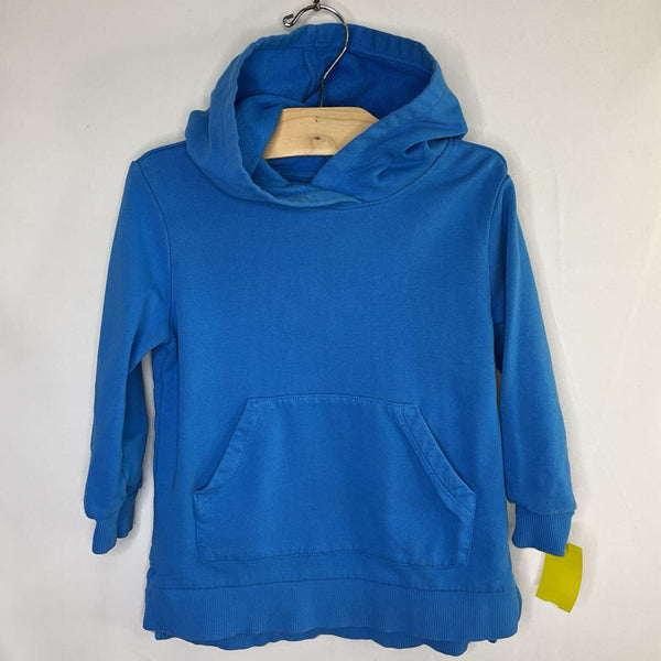 Size 4 (100): Hanna Andersson Blue Pullover Hoodie