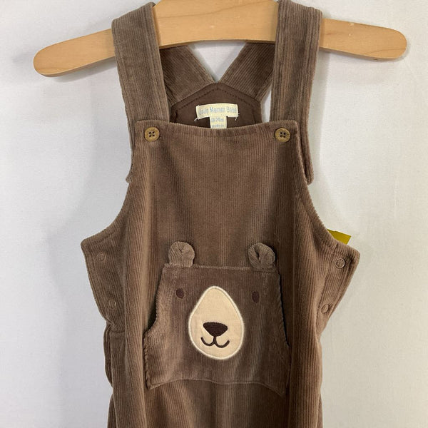 Size 18-24m: Jojo Maman Bebe Brown Teddy Corduroy Overalls