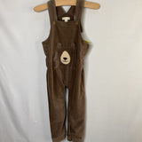Size 18-24m: Jojo Maman Bebe Brown Teddy Corduroy Overalls