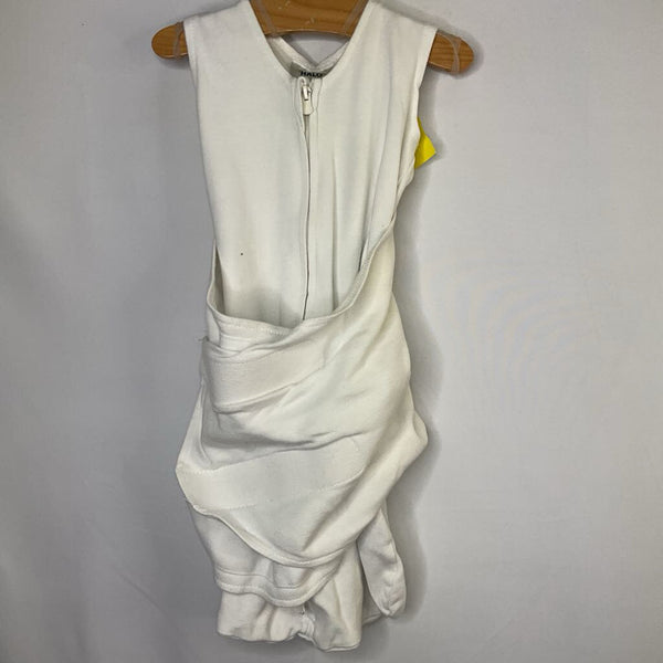 Size NB: Halo White Swaddle Sleepsack