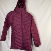 Size 10-12: Columbia Purple Quilted Omni Heat Winter Coat