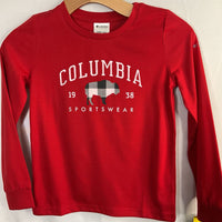 Size 10-12: Columbia Red/Black/White Buffalo Long Sleeve Shirt