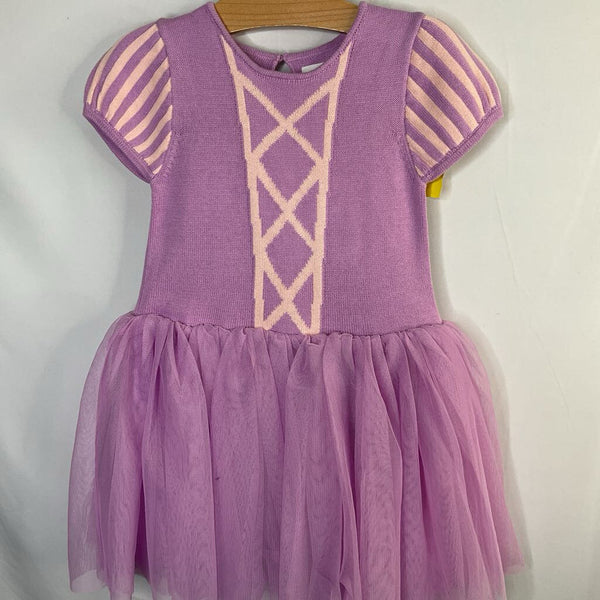 Size 4: Gap x Disney Purple Rapunzel Sweater Dress NEW w/ Tags