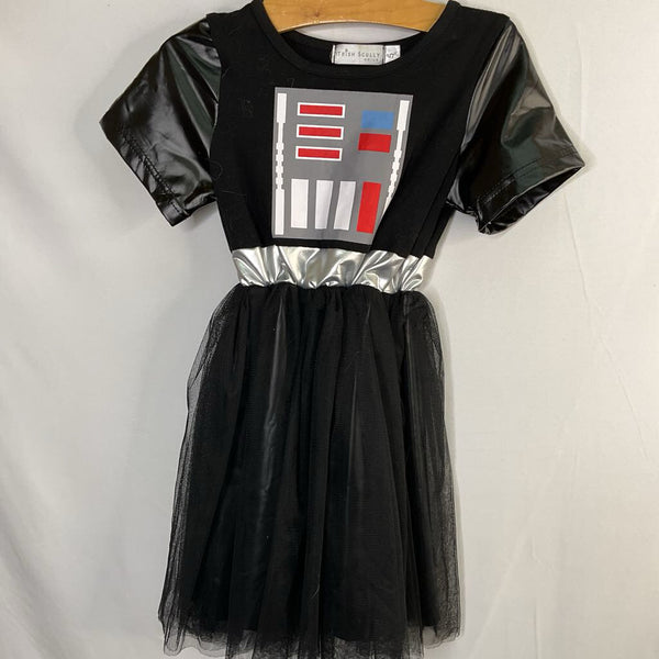 Size 5-6: Trish Scully Darth Vader 1pc Costume Dress