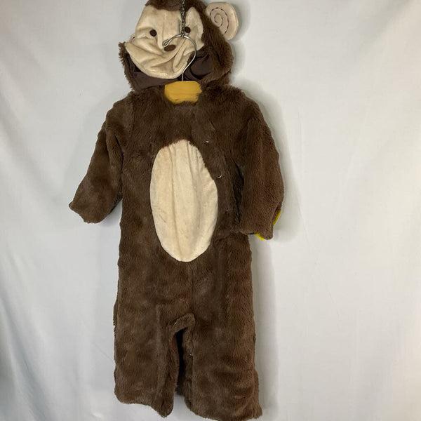 Size 6-12m: Pottery Barn Brown Monkey 1pc Costume