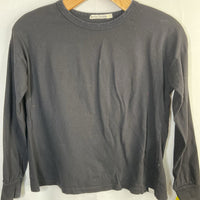 Size 8-9: Petits Vilains Black Long Sleeve Shirt