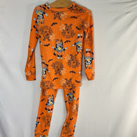 Size 7: Bluey Orange/Blue Halloween 2pc PJs