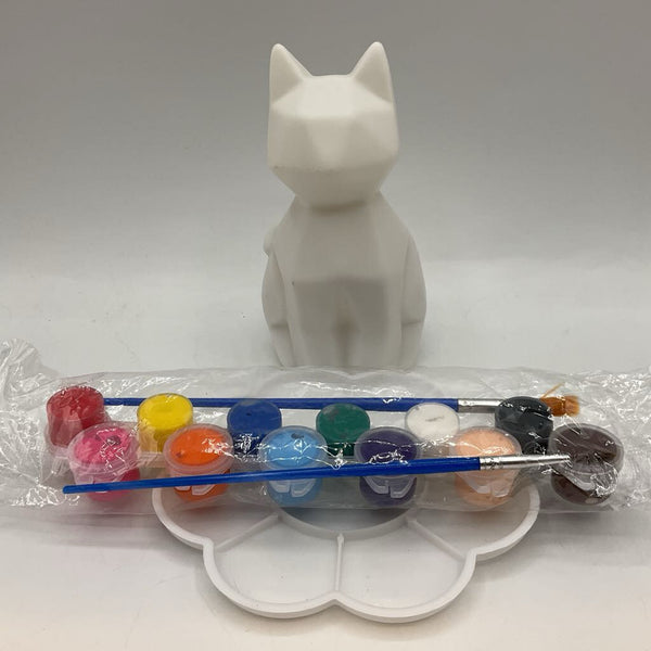 Paint Your Own Cat Lamp Set