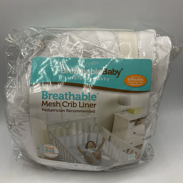 Breathable Baby Mesh Crib Liner