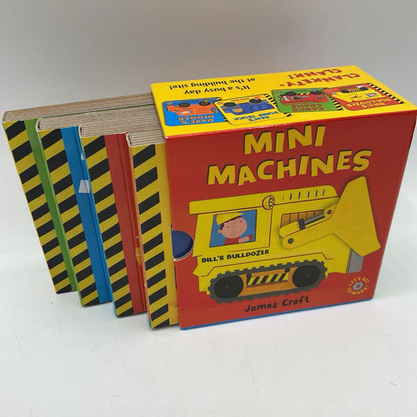 Mini Machines 4pc Box Set (board book)