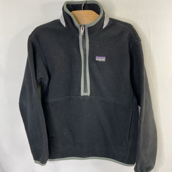 Size 5-6: Patagonia Blue/Magenta Lightweight Synchilla 1/2 Zip Fleece Pullover