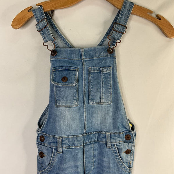 Size 8: OshKosh Light Wash Blue Denim Overalls