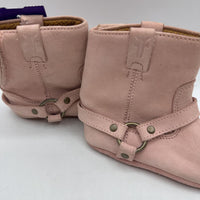 Size 3m: Frye Pink Velcro Soft Solf Boots