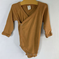 Size 6-12m: Kate Quinn Brown Long Sleeve Onesie