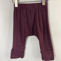 Size 6-12m: Kate Quinn Purple Ribbed Cozy Pants