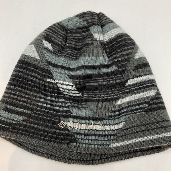 Size Youth L/XL: Columbia Gray Print Reversible Beanie