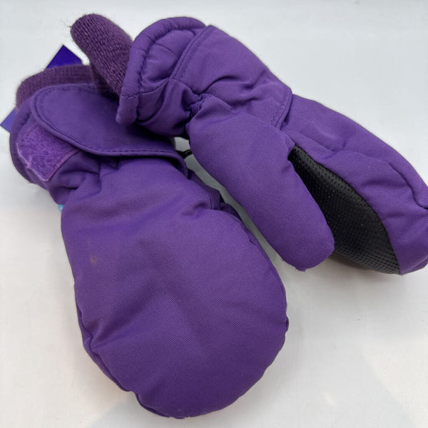 Size 4-6: Simpli Purple Snow Mittens