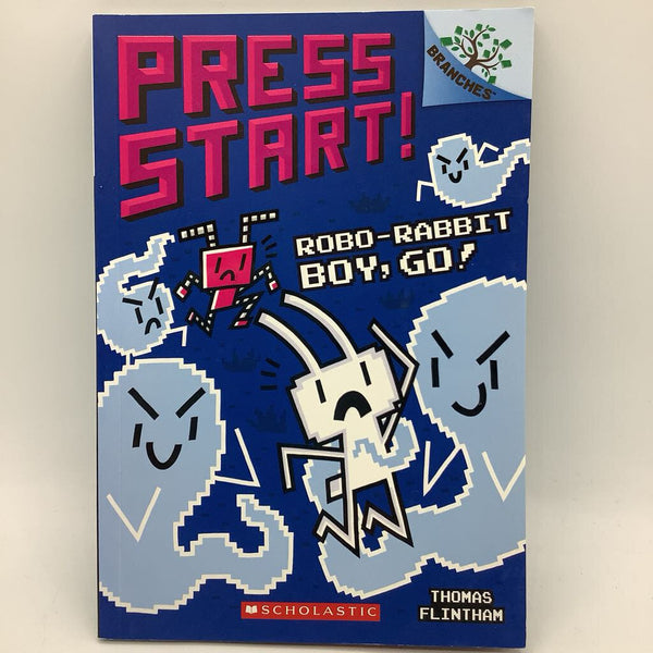 Press Start! Robo-Rabbit Boy, Go! (paperback)
