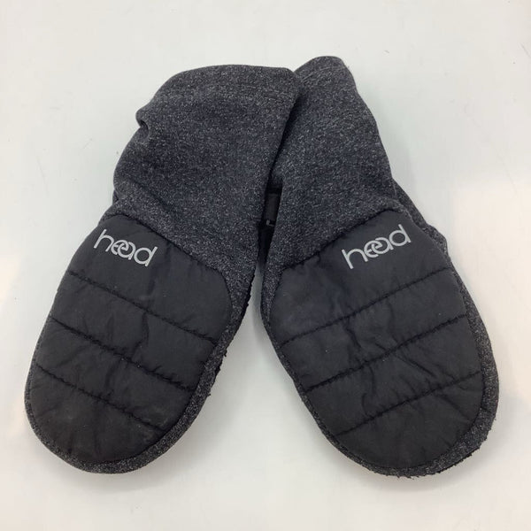 Size XS: Head Gray/Black Mittens