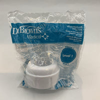 Dr. Brown Level 1 Silicone Nipple NEW
