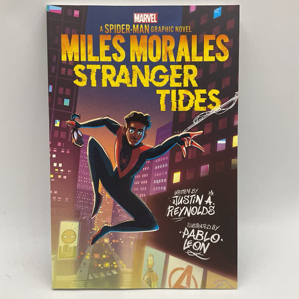 Spider-Man: Miles Morales Stranger Tides (paperback)