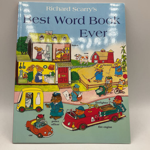 Richard Scarry's Best Word Book Ever (paperback)