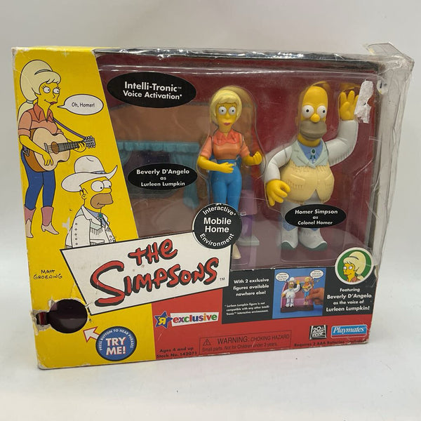 The Simpsons 2pc Action Figure Set