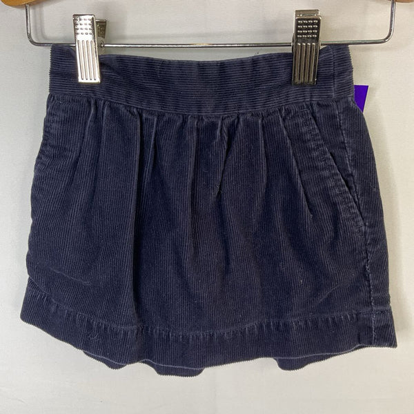 Size 2: Crewcuts Navy Corduroy Skirt