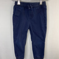 Size 2: Janie and Jack Navy Drawstring Joggers