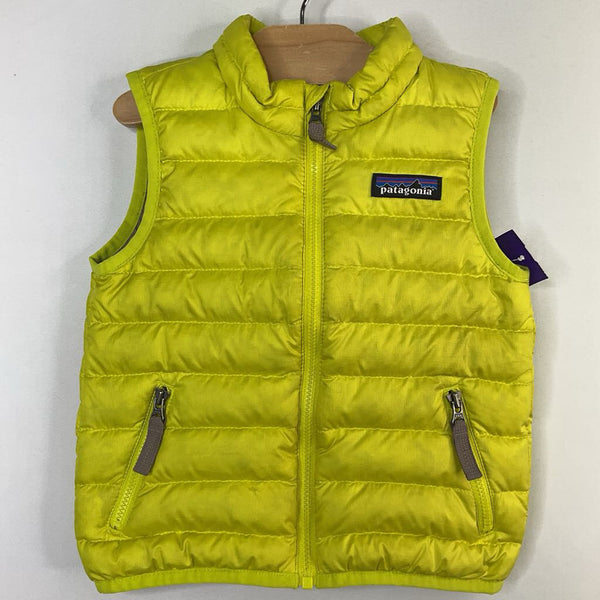 Size 12-18m: Patagonia Neon Yellow Down Puffer Vest